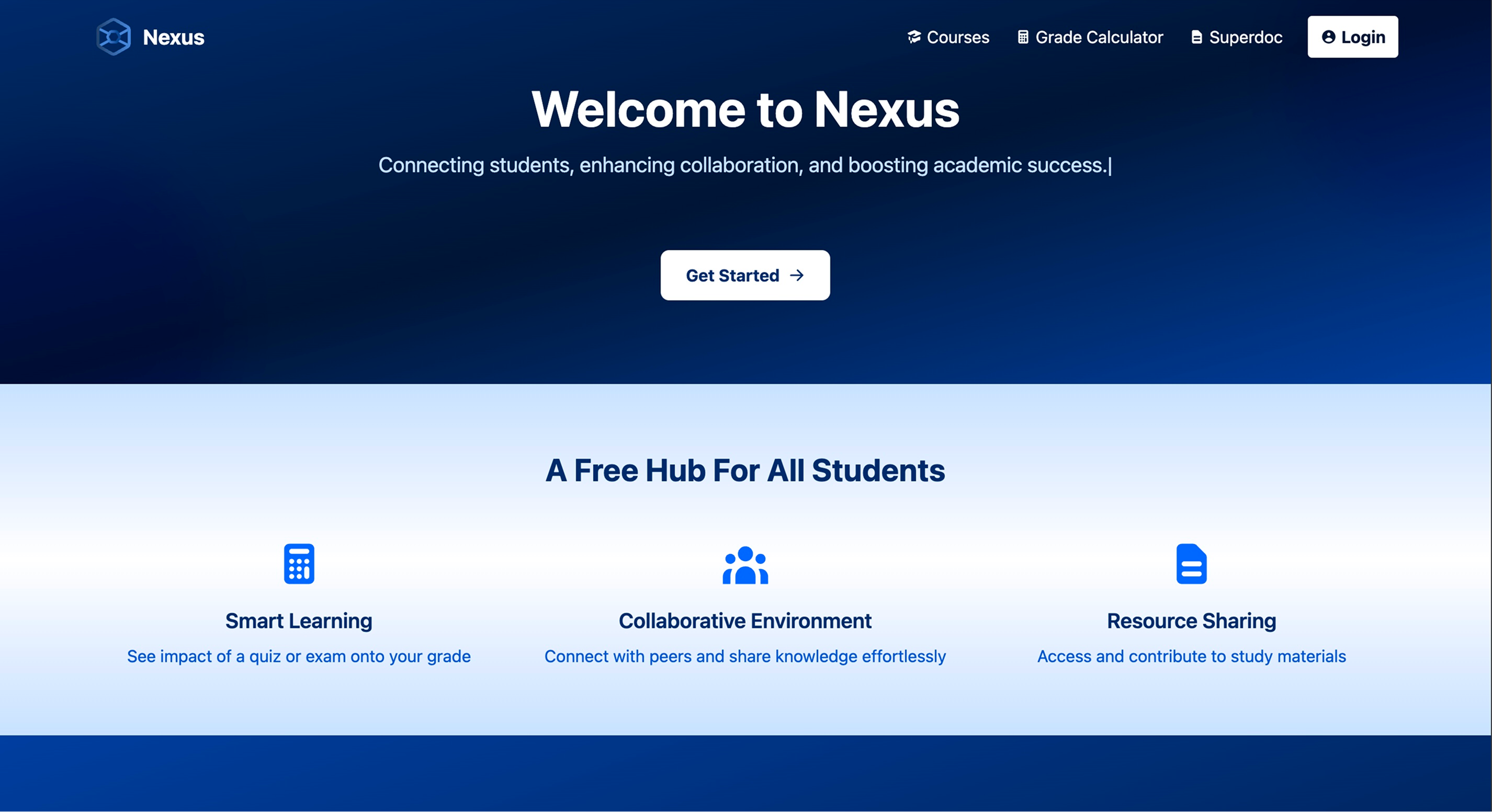 Before: Landing Page